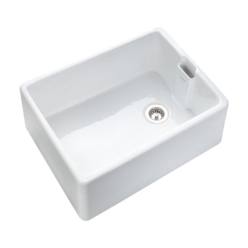 Rangemaster Grange CGR595WH Belfast Single Bowl Ceramic Sink