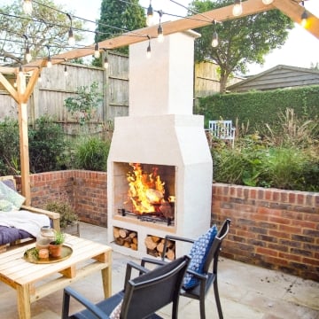 Schiedel 950 Garden Fireplace