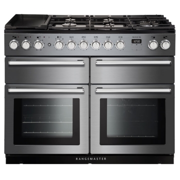 Rangemaster Nexus SE 110cm Dual Fuel Range Cooker, Stainless Steel