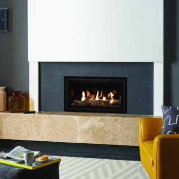 Gazco Studio 1 Glass Fronted Conventional Flue Gas Fire