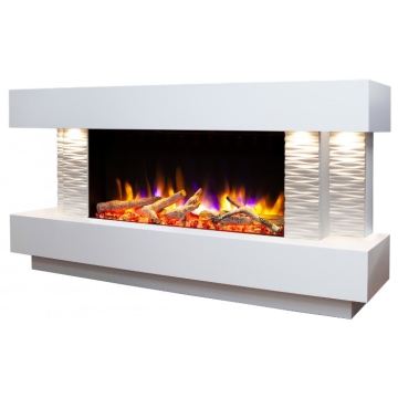Celsi Ultiflame VR Gemma 800 Illumia Suite, Textured White