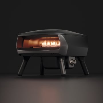 Witt Piccolo Rotante Pizza Oven, Matt Black