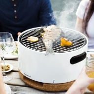 Buy BergHOFF Portable Tabletop BBQ, White | Stoves Are Us