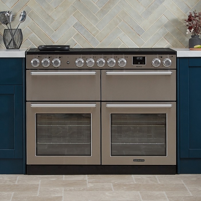 Rangemaster Nexus 110cm NEXB110EI/CM1 Induction Range Cooker, Stainless Steel