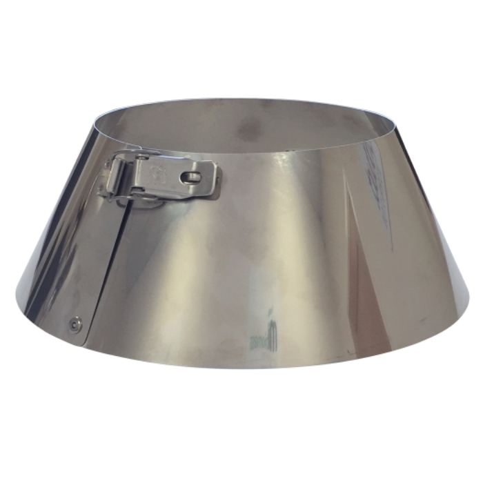 Storm Collar - 5" Twinwall Flue (125mm), Steel Storm Collar - 5" Twinwall Flue (125mm), Steel