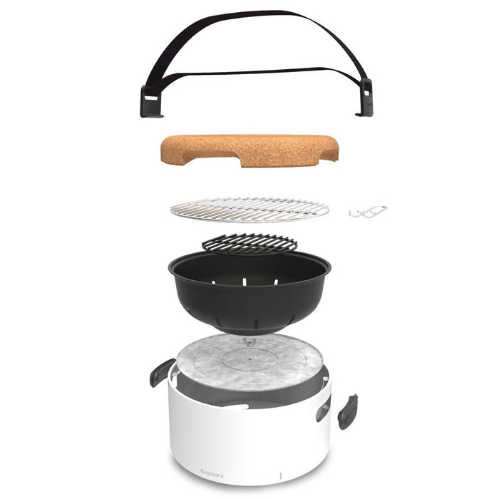 【セール】BergHOFF TABLE BBQ ホワイト バーベキュー Buy BergHOFF Portable Tabletop BBQ, White | Stoves Are Us