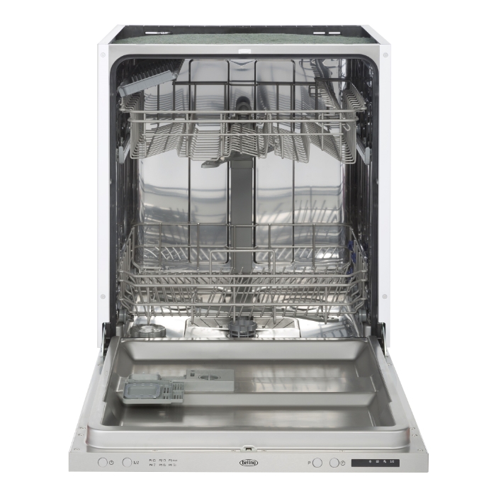 Belling IDW60 Built-in Slimline Dishwasher, White Belling IDW60 Built-in Slimline Dishwasher, White