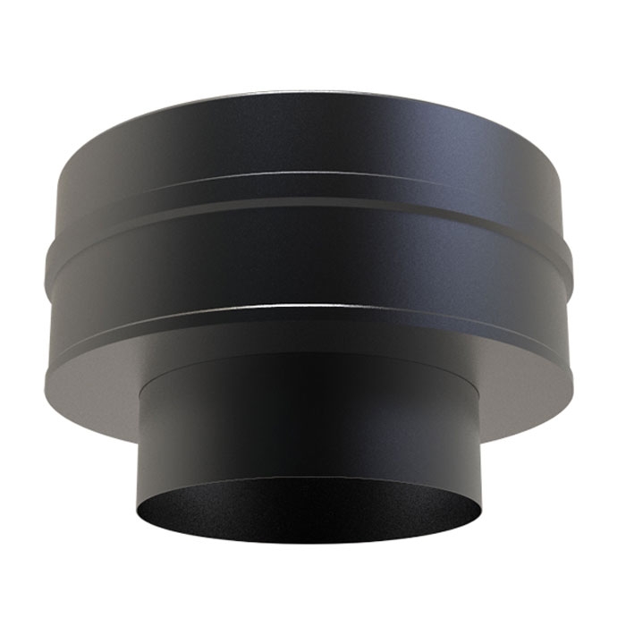 Flat Appliance Adaptor Powder Coated Black Flat Appliance Adaptor Powder Coated Black