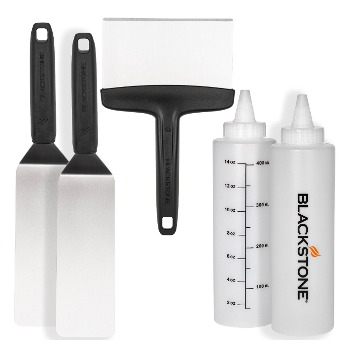 Blackstone Griddle Essentials Tool Kit, 5 Piece Blackstone Griddle Essentials Tool Kit, 5 Piece