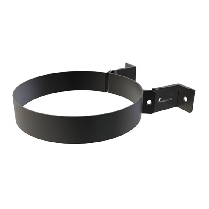 Adjustable 6" Wall Bracket Powder Coated Black