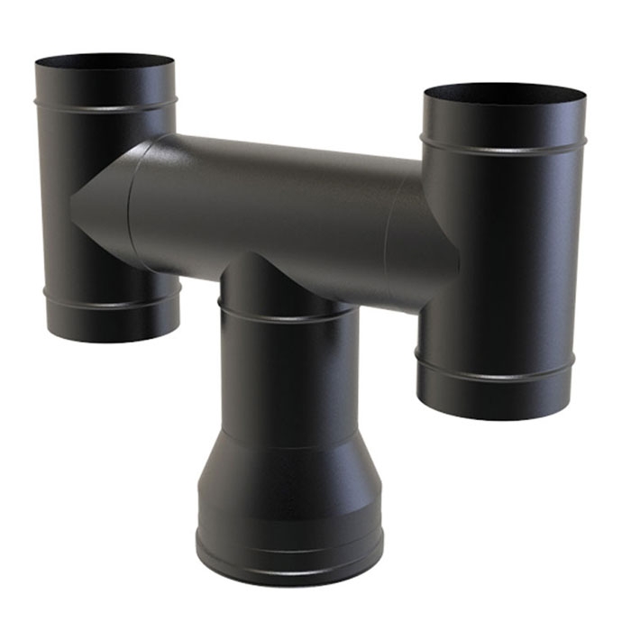 Powder coated black H cowl Powder coated black H cowl