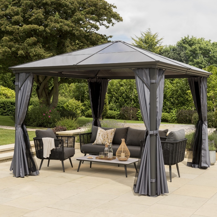 Norfolk Leisure Runcton Polycarbonate 3x3m Gazebo Norfolk Leisure Runcton Polycarbonate 3x3m Gazebo