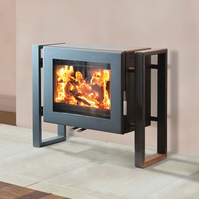 Ekol Adept Steel Sides Wood Burning Stove Ekol Adept Steel Sides Wood Burning Stove