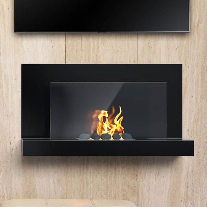 Alden 900mm Wall Mounted Bio Ethanol Fire Alden 900mm Wall Mounted Bio Ethanol Fire