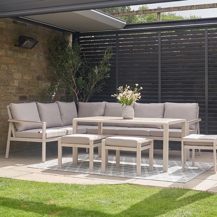 Pacific Lifestyle Aruba Corner Seating Set | Outdoor Imagery