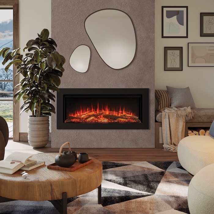 Avita 120, installed as a single-sided fire with Edge XL frame