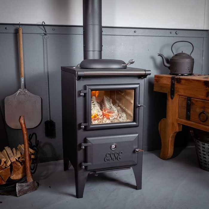 バーベキュー・調理用品 WOOD BURNING STOVE S-size & PROTECTER STAINLESS STEEL PORTABLE LOG BURNER / FIREPIT - Hercules Gazebo UK