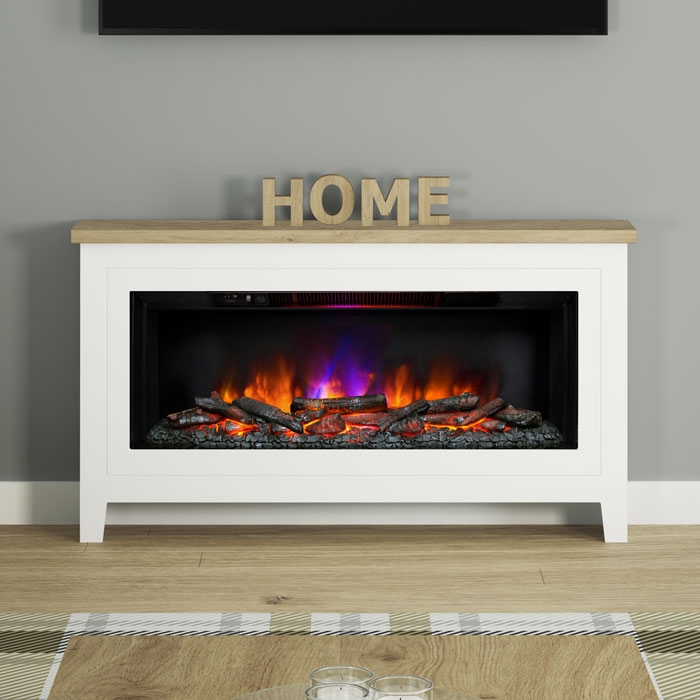 FLARE Poulton 50" Electric Fireplace Console Unit FLARE Poulton 50" Electric Fireplace Console Unit