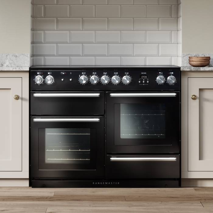 Rangemaster Nexus 110cm Induction Range Cooker, Black Rangemaster Nexus 110cm Induction Range Cooker, Black