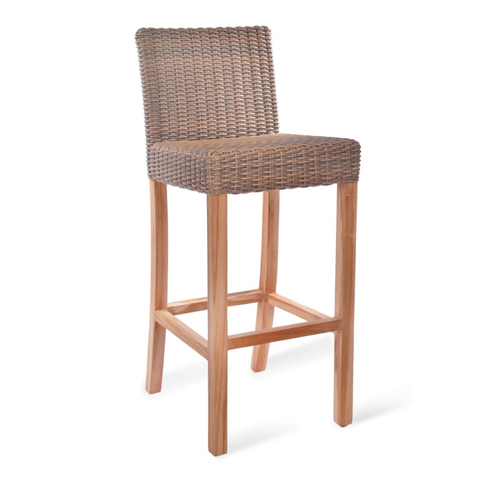 Garden Trading Lymington Bar Stool, Teak Garden Trading Lymington Bar Stool, Teak