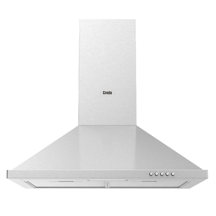 Creda C60CHX 60cm Chimney Hood, Stainless Steel