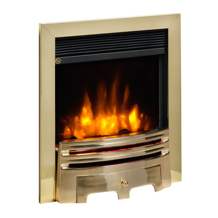 Capri inset electric antique brass Capri inset electric antique brass