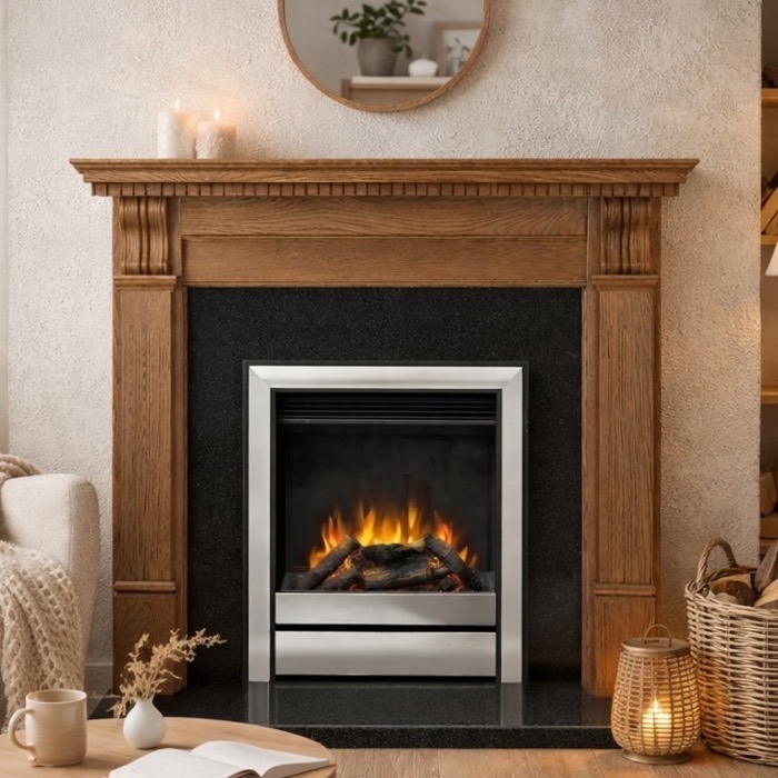 Carron Corbel Wood Fireplace
