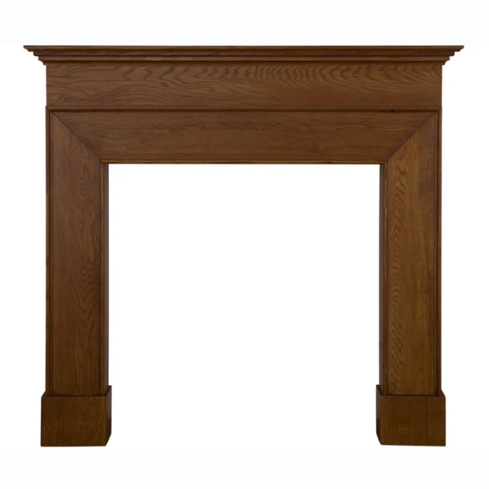 Carron Nostell Wooden Fireplace Surround Waxed Solid Oak Carron Nostell Wooden Fireplace Surround Waxed Solid Oak