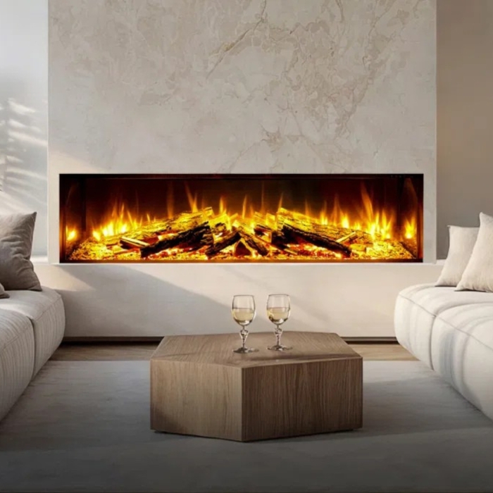 Celsi DLX ElectriFlame 1600 Electric Fire, Resin Bonded Oak Fuel Bed Celsi DLX ElectriFlame 1600 Electric Fire, Resin Bonded Oak Fuel Bed