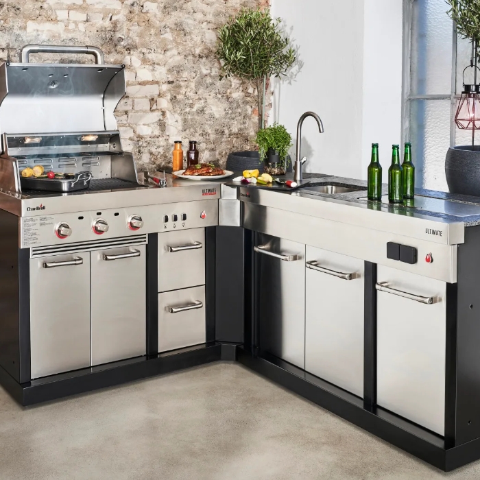 Char-Broil Ultimate Outdoor Corner Kitchen Stoves Are Us