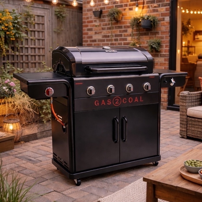 Char Broil 4 Burner Gas2Coal BBQ