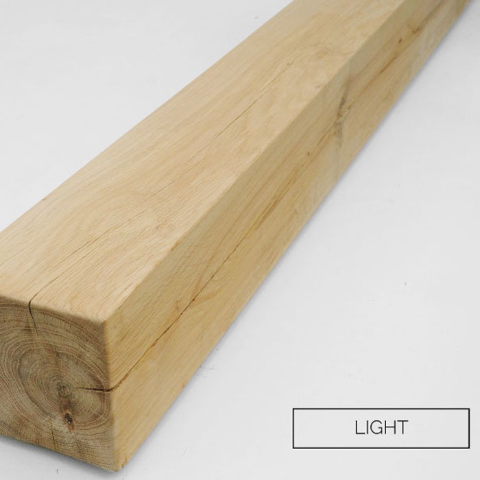 Classic Oak Fireplace Beam, Light Oak Classic Oak Fireplace Beam, Light Oak