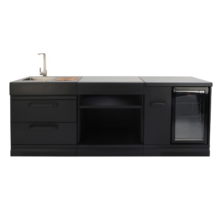 GRLLR Outdoor Kitchen - Fridge, Sink and Expansion Unit