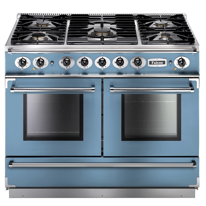 Falcon 1092 Continental China Blue Dual Fuel Range Cooker Falcon 1092 Continental China Blue Dual Fuel Range Cooker
