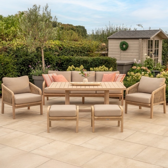 Kettler Cora Rope Casual Dining Set