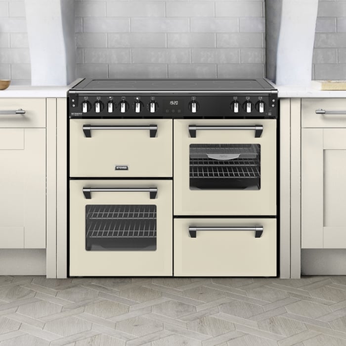 Stoves Richmond DX 100EI Induction Range Cooker, Cream Stoves Richmond DX 100EI Induction Range Cooker, Cream