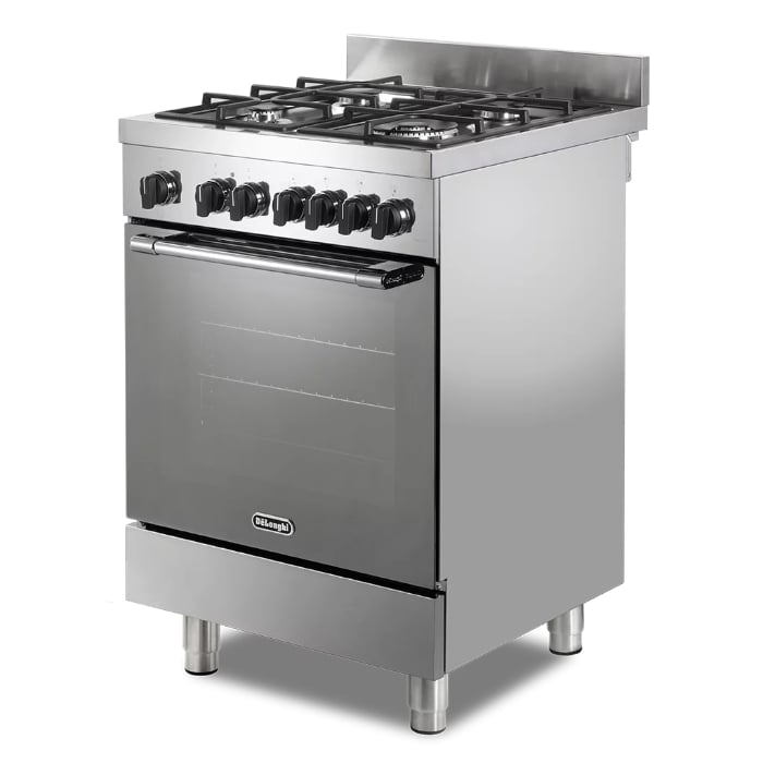 DeLonghi DSC626MLX-1 60cm Dual Fuel Cooker | Stainless Steel