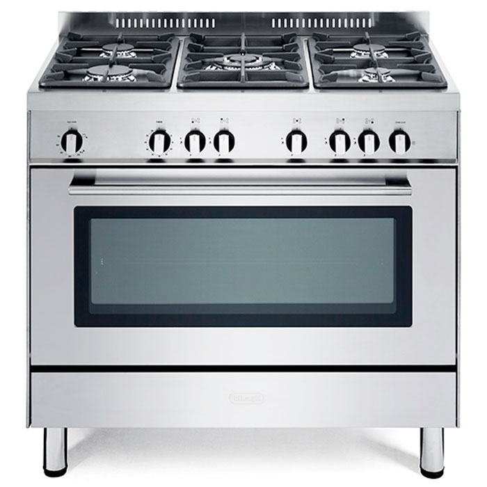 Delonghi DSR 906-DF 90 cm Single Cavity Professional line Stainless Steel Gas Delonghi DSR 906-DF 90 cm Single Cavity Professional line Stainless Steel Gas