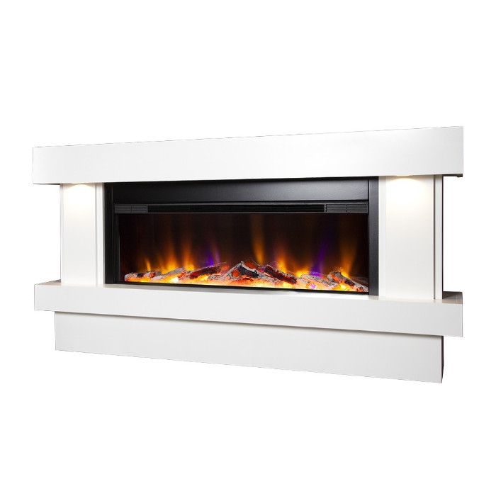 Celsi Electriflame VR Orbital Illumia 62", Smooth White