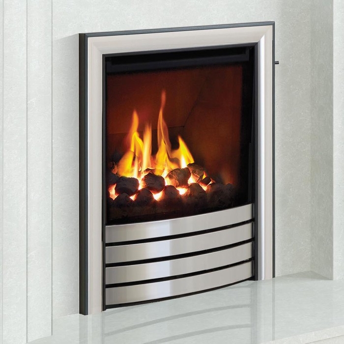 Elgin & Hall Devotion Fascia Gas Fire, Chrome Elgin & Hall Devotion Fascia Gas Fire, Chrome