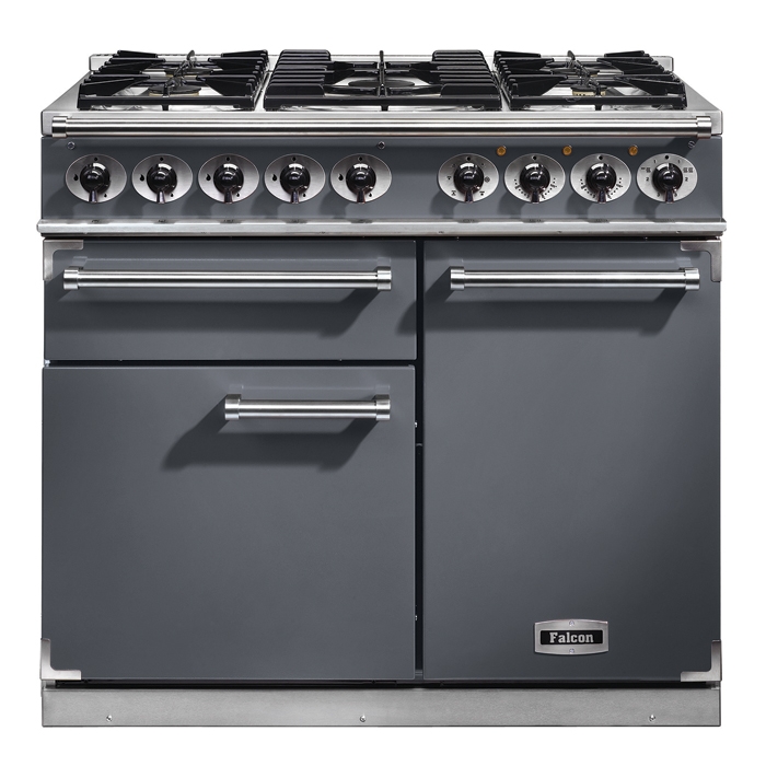 Falcon 1000 Deluxe Slate Dual Fuel Range Cooker Falcon 1000 Deluxe Slate Dual Fuel Range Cooker