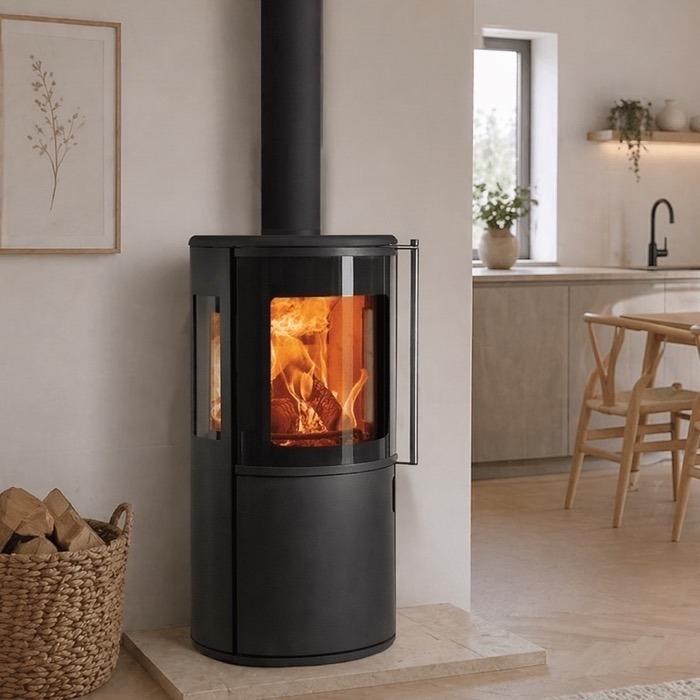 FireFX Atlas 2 Contemporary Wood Burner