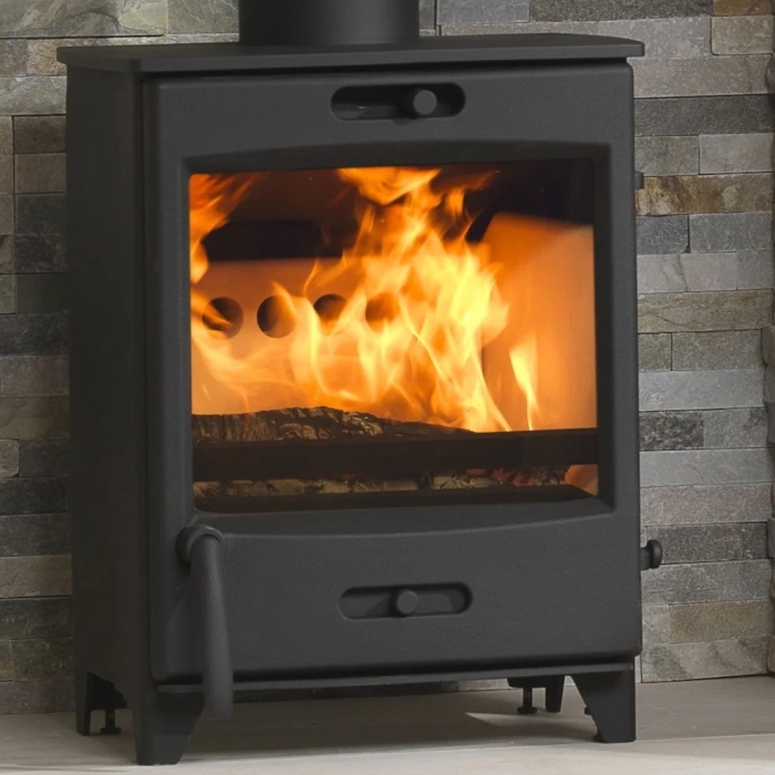Fireline 5kW Modern Door Multi Fuel Stove