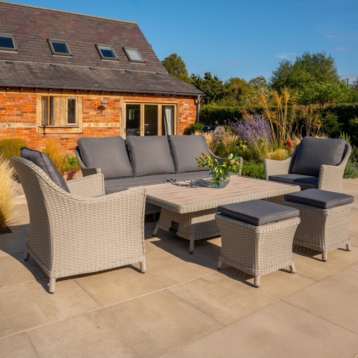 Kettler Foxley Lounge set with adjustable table 