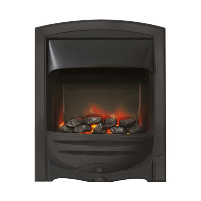 PureGlow Freya Illusion Electric Fire, Black PureGlow Freya Illusion Electric Fire, Black
