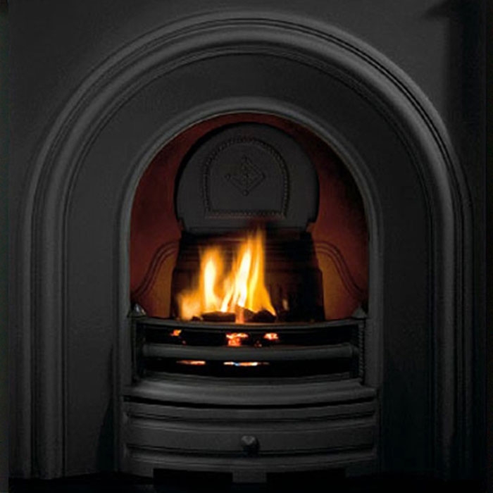 Gallery Crown Cast Iron Insert, Black Gallery Crown Cast Iron Insert, Black