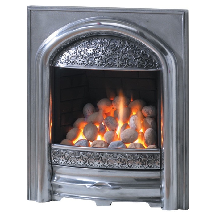 Pureglow Juliet Gas Fire, Full Polished