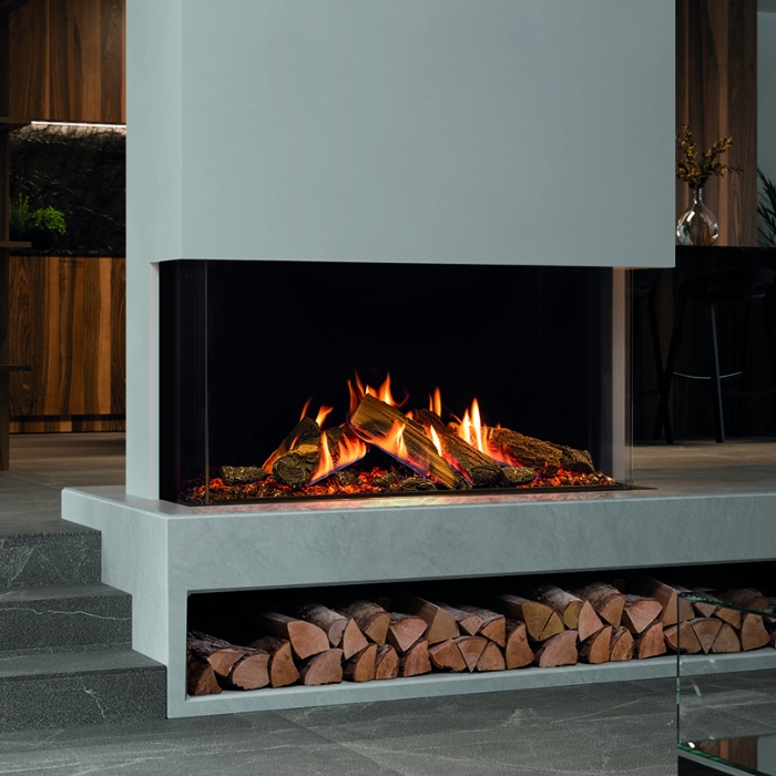 Gazco Reflex 105 Multi-Sided Balanced Flue Gas Fire Gazco Reflex 105 Multi-Sided Balanced Flue Gas Fire