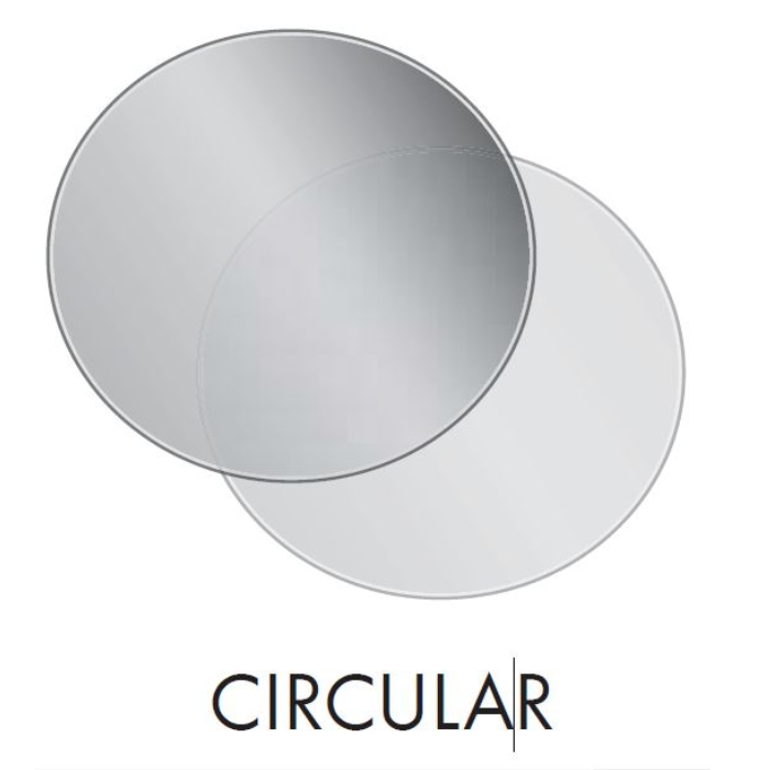Gallery 1100mm x 1100mm Circular Transparent Glass Hearth Gallery 1100mm x 1100mm Circular Transparent Glass Hearth
