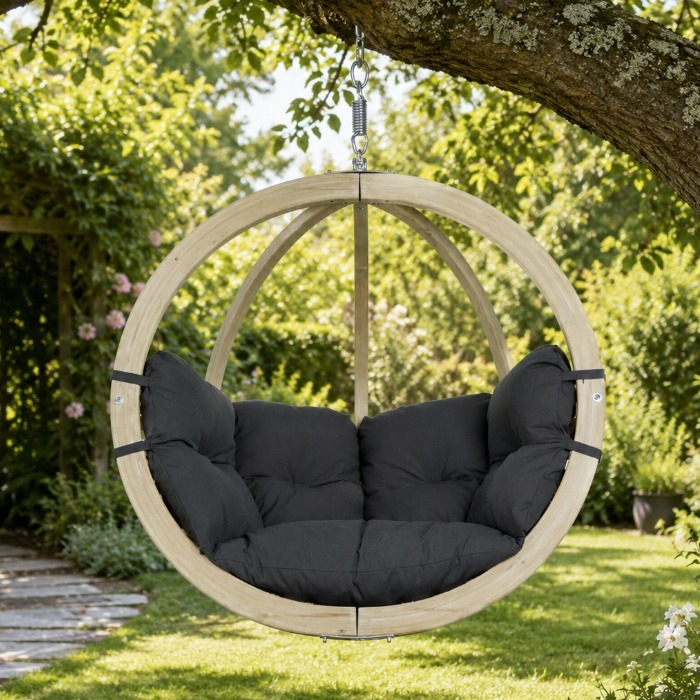 Amazonas Globo Hanging Chair, Anthracite